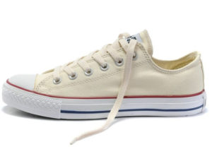 Кеды Converse Chuck Taylor All Star бежевые женские и подростковые - фото слева