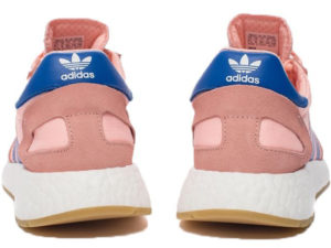 Adidas Iniki Runner Boost розовые с синим