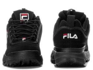 Fila Disruptor 2 черные с белым