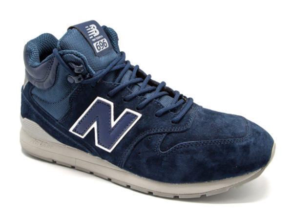 Кроссовки New Balance 696 замшевые темно-синие (40-45)