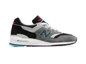 Кроссовки New Balance 997 черно-серые (39-44)