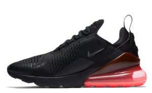 Nike Air Max 270 черные с красным (36-44)