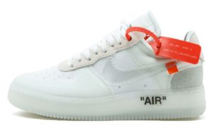 Nike Air Force 1 OFF-WHITE x white белые (40-45)