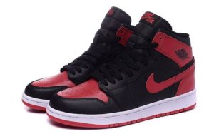 Nike Air Jordan 1 Retro (Black/Red) Черно-красные 41-44