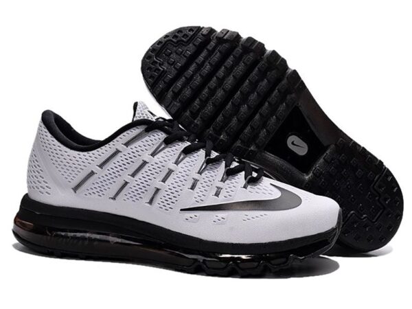 Nike Air Max 2016 белые с черным (40-45)