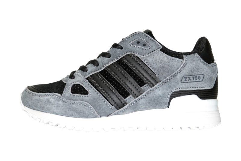 Adidas ZX 750 серые с черным (40-45). Адидас zx 750