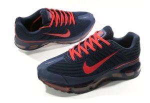 Nike Air Max 360 синие с красным (40-45)