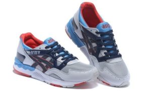 Asics Gel Lyte 5 белые с оранжевым (40-44)