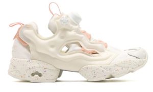 Reebok Insta Pump Fury белые с розовым (35-39)