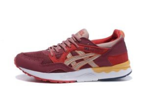 Ronnie Fieg x Asics Gel Lyte 5 бордовые (35-44)