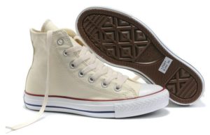 Converse All Star высокие бежевые (35-45). Конверс Ол Стар