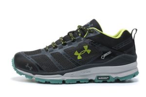 Under Armour Charged черные с зеленым (40-44)