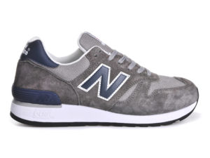 Кроссовки New Balance 670 серые с синим (40-44)