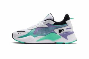 Puma RS-X MTV белые-зелёные-черные-фиолетовые (35-44)