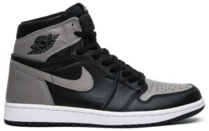 Nike Air Jordan 1 Retro черные с серым (40-44)