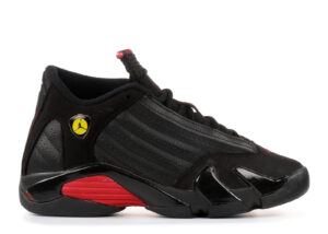 Nike Air Jordan 14 Retro черные с красным (40-44)