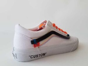 Vans Custom Off-White x белые с черным (40-44)