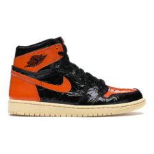 Nike Jordan 1 Shattered Backboard 1.0 черно-оранжевые (35-45)