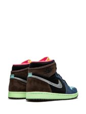 Nike Air Jordan 1 Retro High Tokyo Bio Hack сине-черно-коричневый-голубой (40-44)