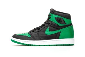 Nike Air Jordan 1 Retro зелено-черные (35-40)