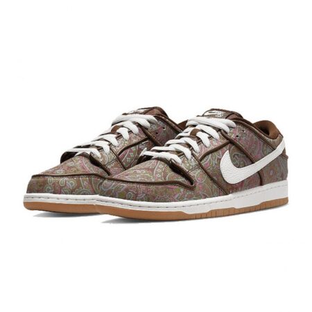 Nike SB Dunk Low Paisley Brown коричневые мужские-женские (40-44)
